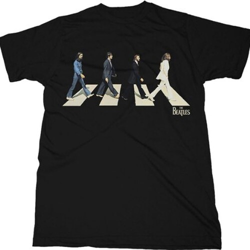 The Beatles - The Beatles Golden Slumbers Abbey Road Black Unisex Short Sleeve T-Shirt XL