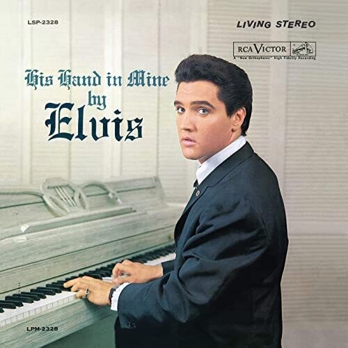 Elvis Presley - His Hand in Mine vinyl record cover