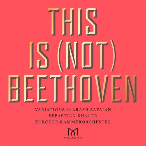 Arash Safaian / Knauer,Sebastian / Zurcher Kammer - This Is (not) Beethoven vinyl record cover