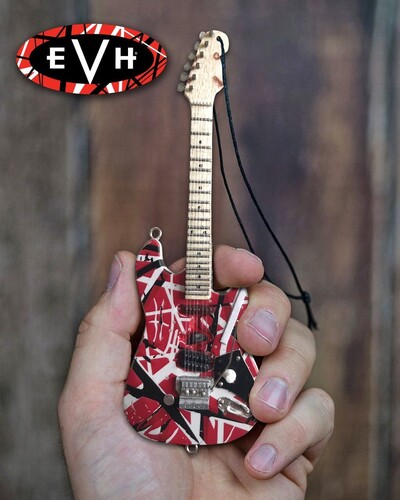 EVH EDDIE VAN HALEN FRANKENSTEIN GUITAR ORNAMENT
