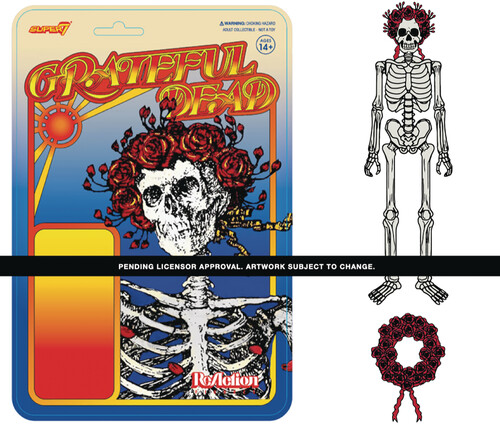 Grateful Dead Reaction Figure Wave 1 - Bertha - Super7 - Grateful Dead ReAction Figure Wave 1 - Bertha vinyl record cover