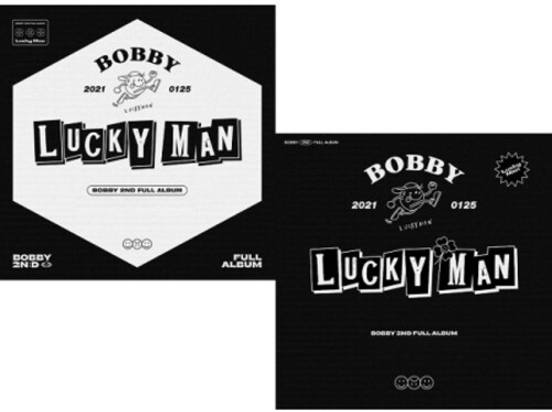 Bobby - Lucky Man (incl. 80pg Photobook, 32pf DIY Book , Sticker, Photocard, Folded Poster, Magnetic Coupon, 4pc Sticker Set, 4pc Postca