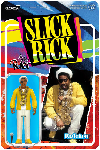 Slick Rick Reaction Figure Wave 1 - Slick Rick Reaction Figure Wave 1 vinyl record cover