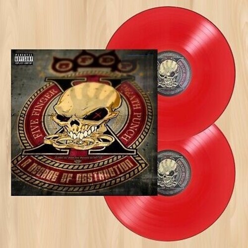 Five Finger Death Punch - A Decade Of Destruction - Crimson Red [Colored Vinyl] [Limited Edition]