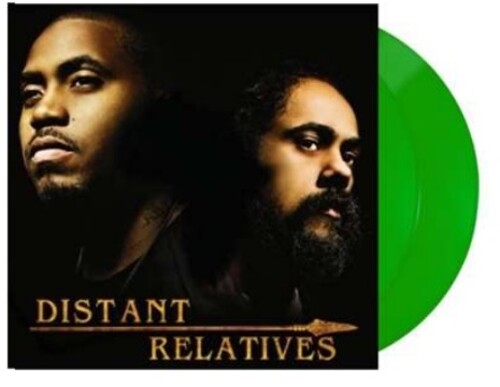 Nas & Damian Marley - Distant Relatives [Colored Vinyl] (Gate) (Grn)