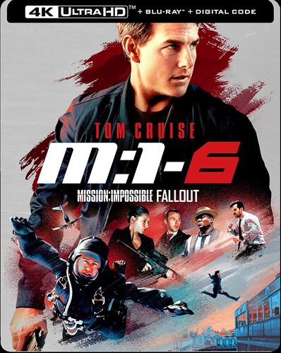 Mission: Impossible: Fallout 4K Mastering, With Blu-ray, Steelbook,  Widescreen on