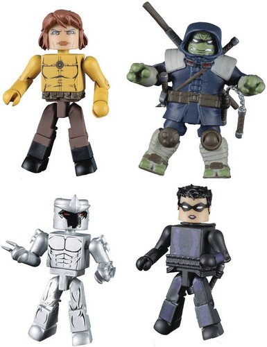 TMNT LAST RONIN MINIMATES BOX SET