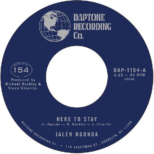 Jalen Ngonda - Here To Stay / If You Don't Want My Love
