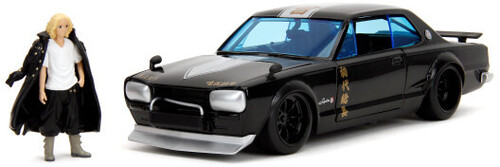 1:24 TOKYO REVENGERS - '71 NISSAN GTR W/ MIKEY(4PC)