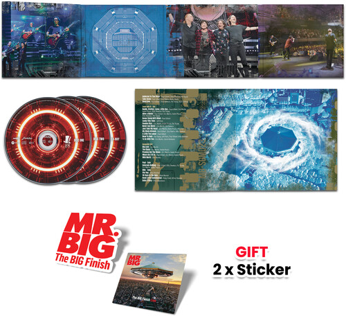 The BIG Finish Live - 2 MQA-CD + Blu-ray + Gift "2x Stickers"