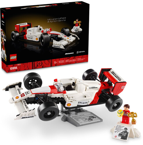 LEGO ICONS MCLAREN MP4 4 & AYRTON SENNA