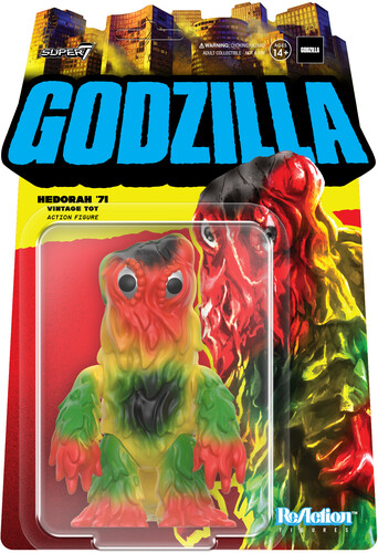 TOHO REACTION FIGURES - HEDORAH (VINTAGE TOY)