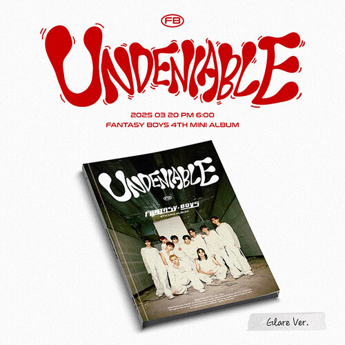 Undeniable - Glare Version - Incl. 50pg Photobook, 2 Photocards, Lucky Card + 4-Cut Film