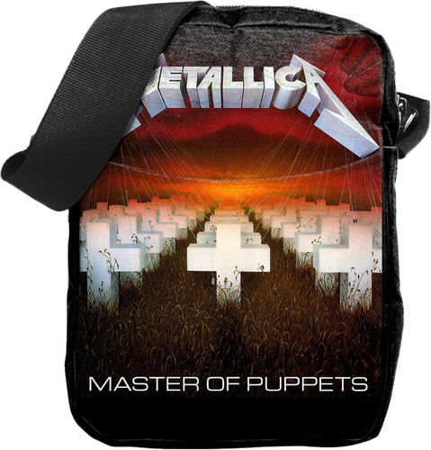 ROCKSAX METALLICA MASTER PUPPETS CROSSBODY BAG BLK