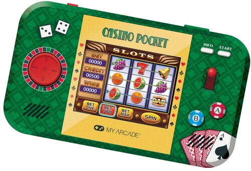 My Arcade - Casino Pocket Portable Handheld Gaming System