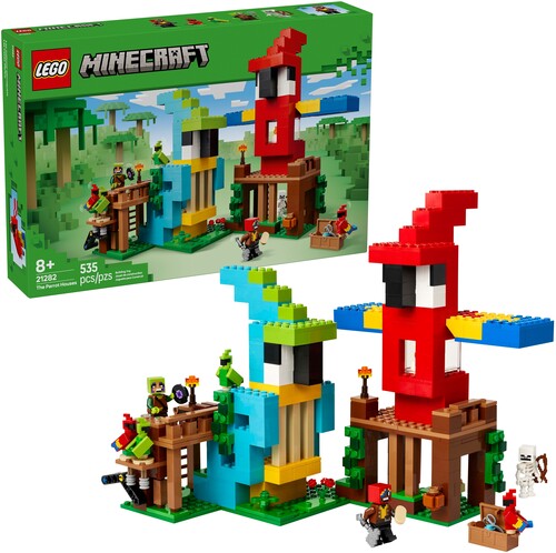 LEGO MINECRAFT THE PARROT HOUSES