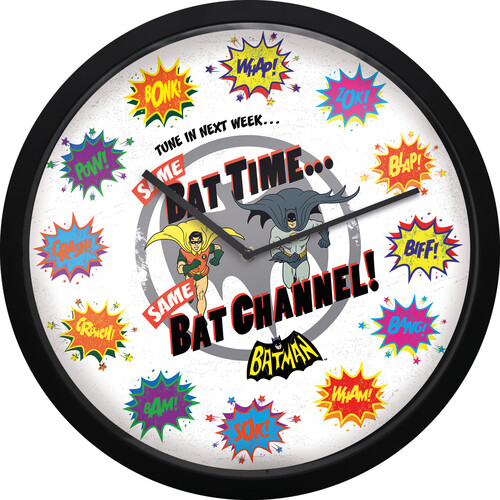 DC Batman - Wall Clock - BAT TIME