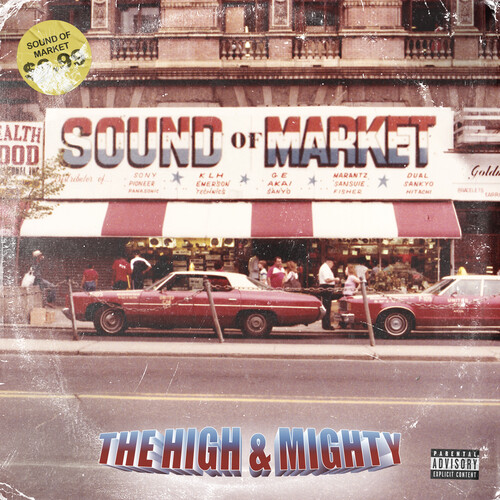 High & Mighty - Sound Of Market vinyl record cover