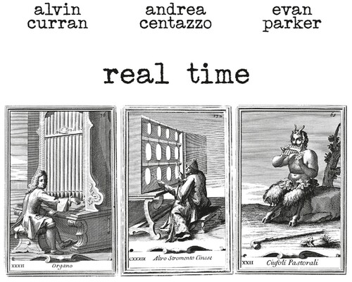 Alvin Curran / Centazzo,Andrea / Parker,Evan - Real Time vinyl record cover