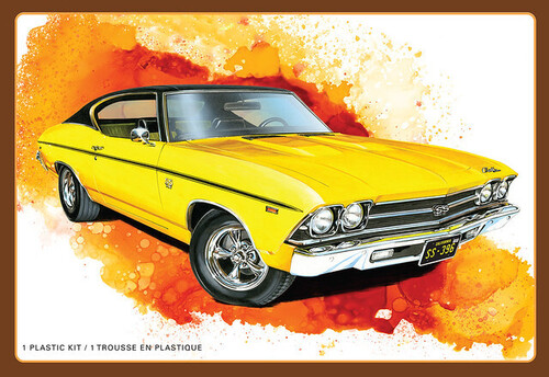 AMT 1969 Chevy Chevelle SS 396 Hardtop 1/25 Scale Model Kit
