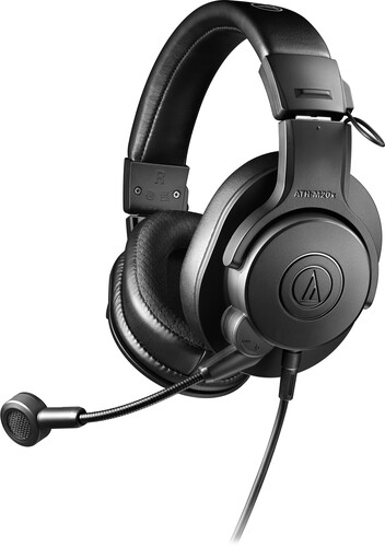 AUDIO TECHNICA ATHM20XSTS M20X STREAMSET HDPHNS BK