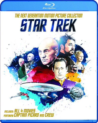 Patrick Stewart - Star Trek: The Next Generation Motion Picture Collection (Blu-ray (Boxed Set, Repackaged, Dubbed, Widescreen, Sensormatic))