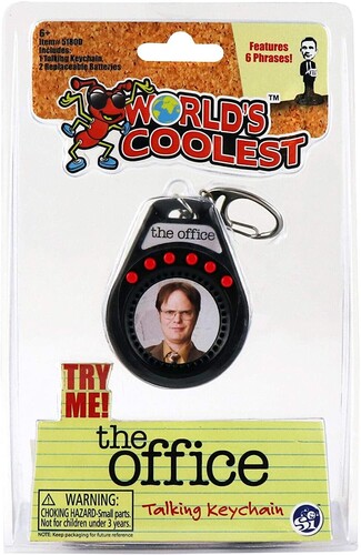  - World's Coolest Dwight Talking Key Chain
