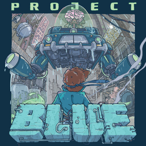 Toggle Switch - Project Blue vinyl record cover