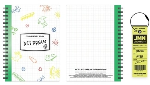 NCT Dream - NCT Life : Dream In Wonderland Commentary Book + Luggage Tag Set[Jaemin]