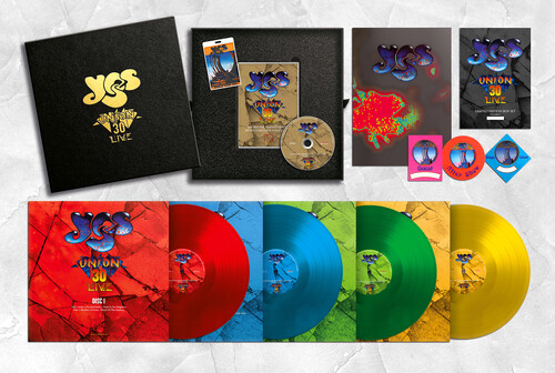 Yes - Union 30 Live (Ltd Ed 180gm Colored 4 LP + DVD) [Import]