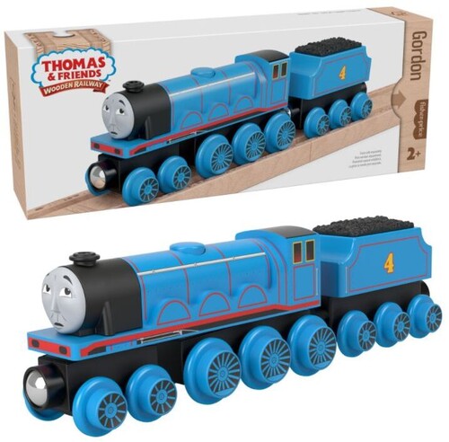 Thomas and Friends Wooden Railway - Thomas And Friends Wood Gordon Engine & Car (Wood)