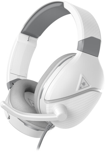 PC Accessory:  Wired Headset - Turtle Beach Recon 200 Gen 2 - White:  Compatible with PC, Switch, PS5, Xbox X|S