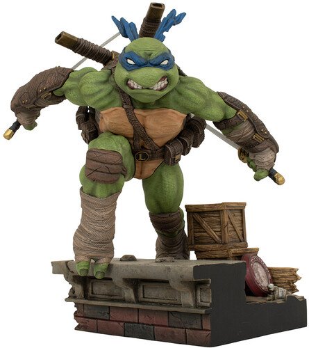 TEENAGE MUTANT NINJA TURTLE GALLERY LEONARDO PVC S|alliance entertainment
