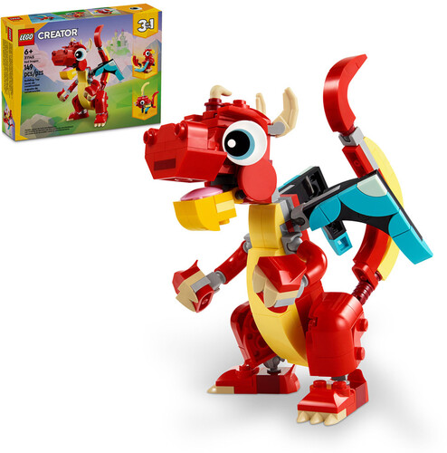 LEGO CREATOR RED DRAGON 3 IN 1