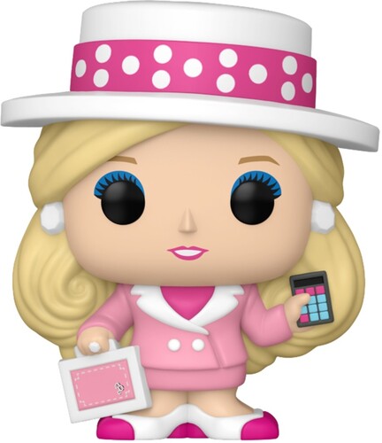FUNKO PVC PIN RETRO TOYS BUSINESS BARBIE