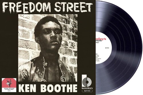 Ken Boothe - Freedom Street vinyl record cover