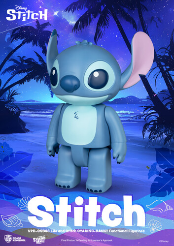 LILO & STITCH SERIES SYAKING PIGGY BANK - STITCH 