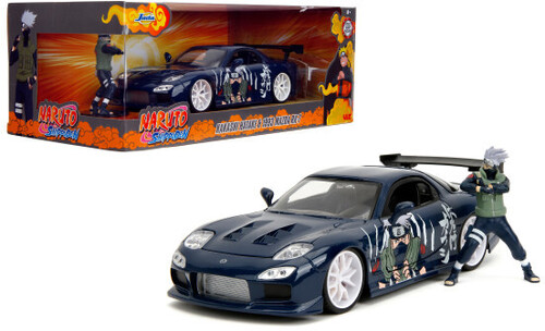 1:24 NARUTO - '93 MAZDA RX-7 W/ KAKASHI (VERSION 2-
