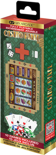 MYARCADE DGUN3947 CASINO PIXEL POCKET PRO HANDHELD