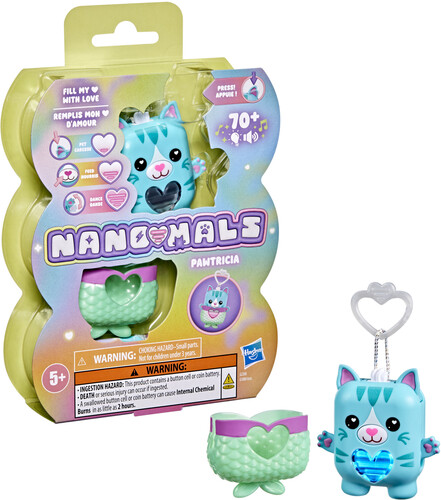 NML NANOMALS BASE AND OUTFIT BLUE KITTY