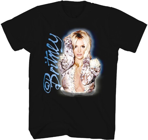 BRITNEY SPEARS BRITNEY TSHIRT LG BLK 37821098A3