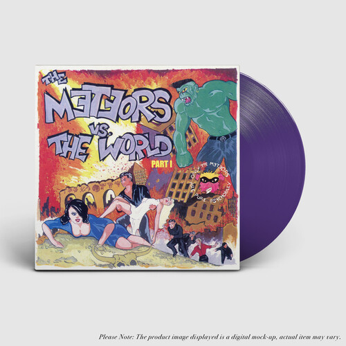 Meteors - Meteors Vs The World Part I [Colored Vinyl] [Limited Edition] (Purp)