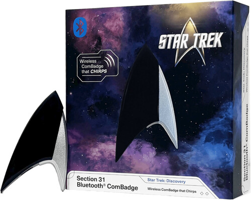 STAR TREK SECTION 31 STS31 BLUETOOTH COMBADGE