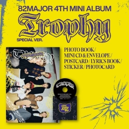Trophy - Special Version - incl. Photobook, 4 Stickers, Postcard, Lyric Paper + 2 Selfie Photocards [Import]