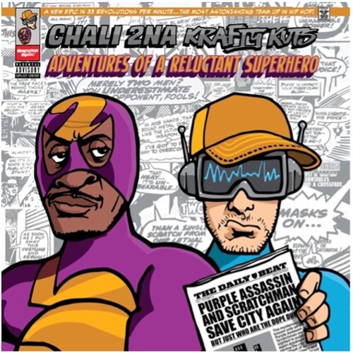 Chali 2na / Krafty Kuts - Adventures Of A Reluctant Superhero [Indie Exclusive] [Colored Vinyl]