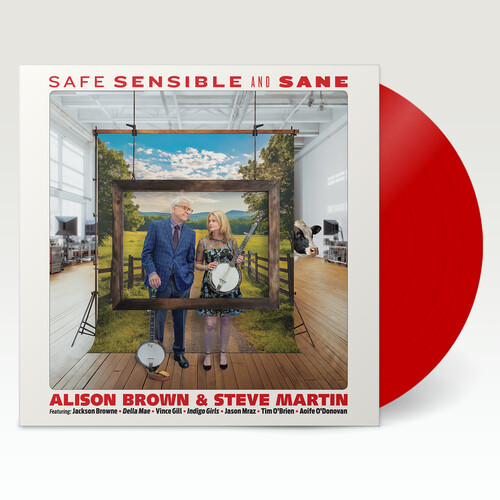 Alison Brown  / Martin,Steve - Safe Sensible & Sane - Red [Colored Vinyl] [Limited Edition] (Ofgv)