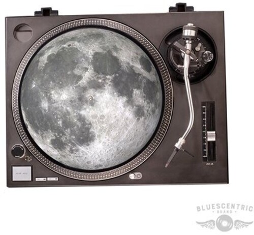 3d Moon Vinyl Record Graphic Turntable Slip Mat