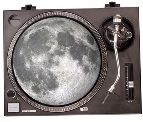 3D Moon - Graphic Turntable Slip Mat