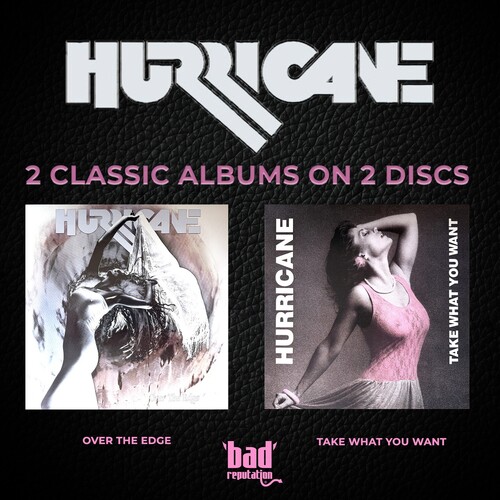Hurricane - Over The Edge & Take What You Want (Uk) vinyl record cover