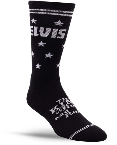 PERRI'S ELVIS PRESLEY THE KING CREW SOCKS